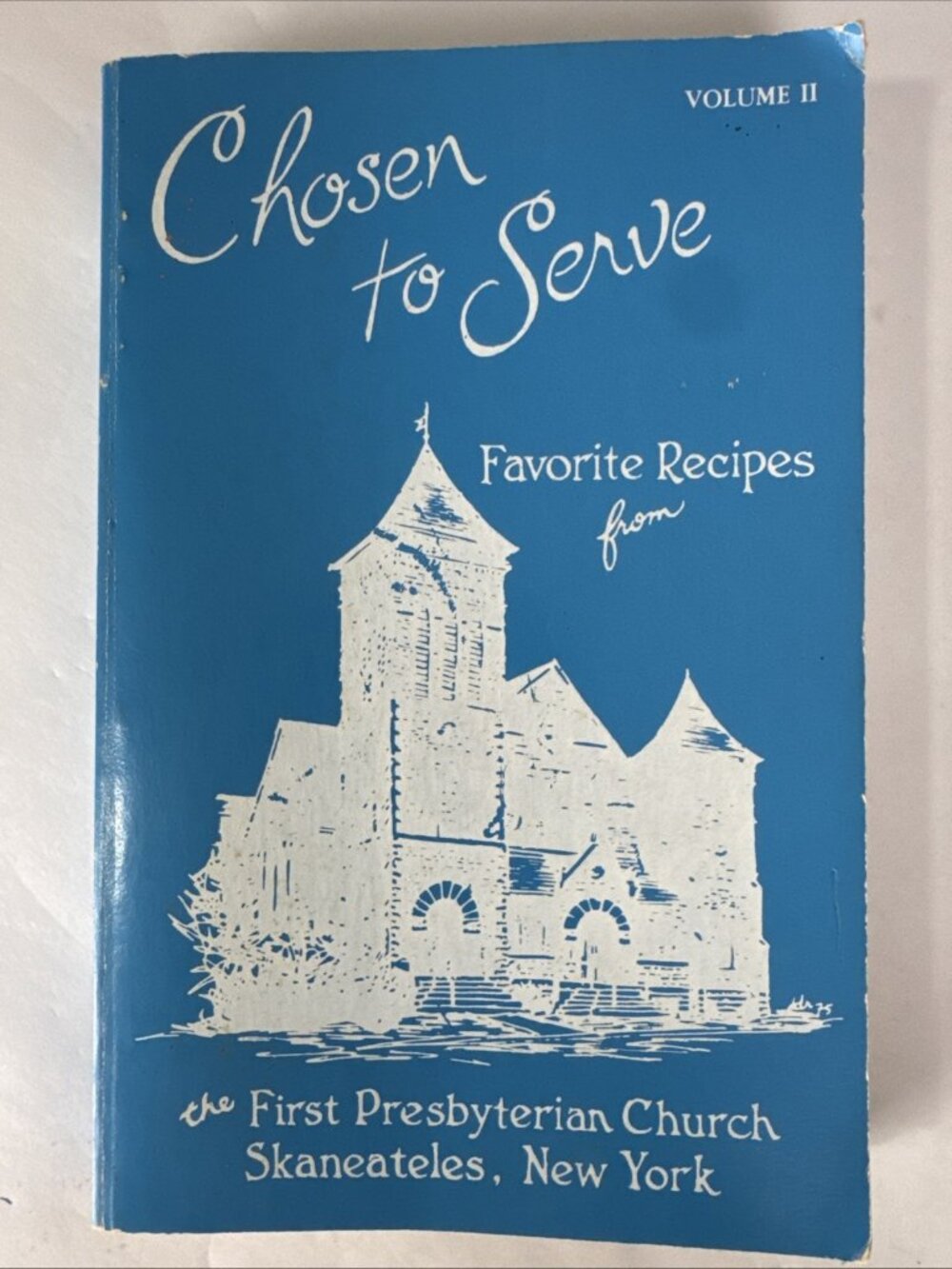 1981 Chosen to Serve Cookbook First Presbyterian Church Skaneateles New York